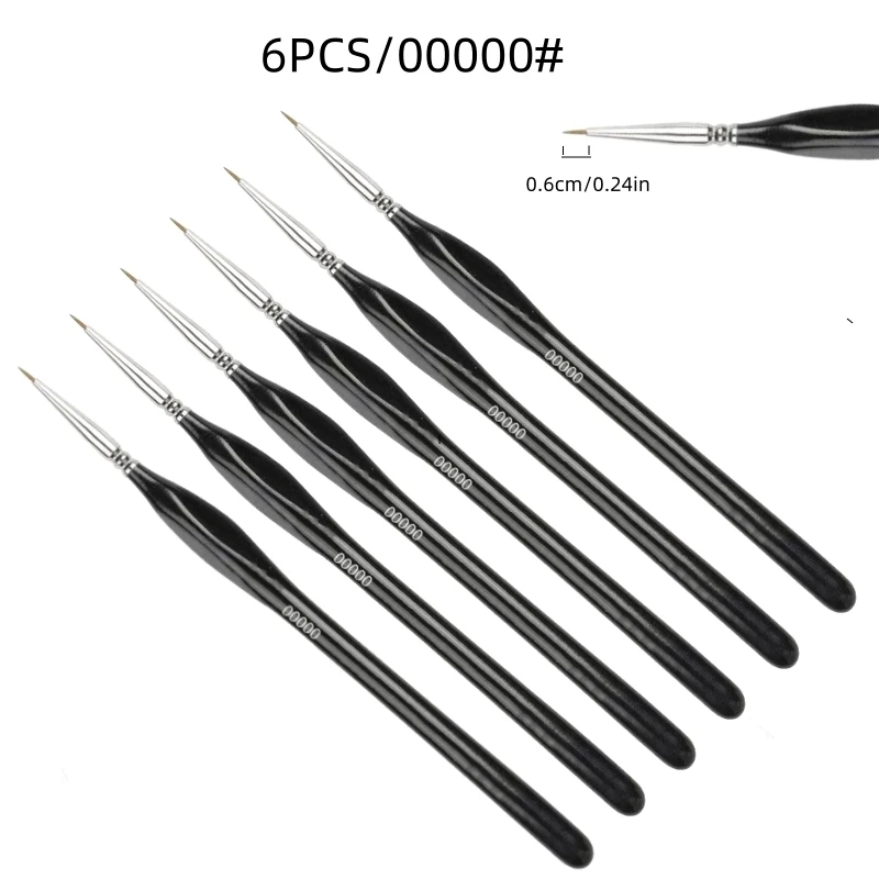 Fine Tip Paint Brush Set 1