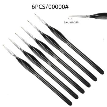 Fine Tip Paint Brush Set 1