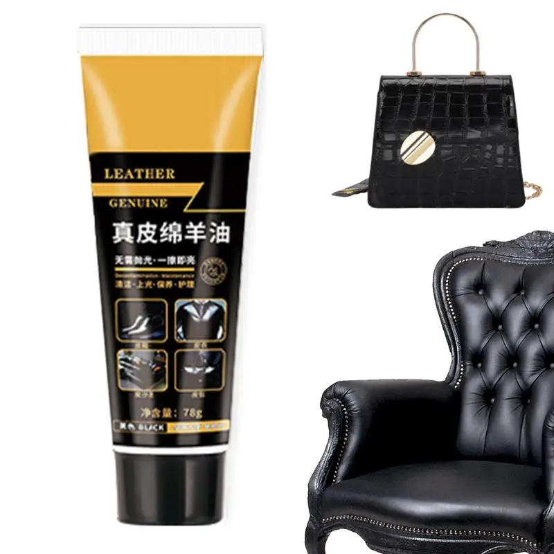 

Leather Sheep Oil Conditioning Oil Restoratio Leather Oil Leather Cleaner Scratch Repair for Leather Bags Couches Jackets