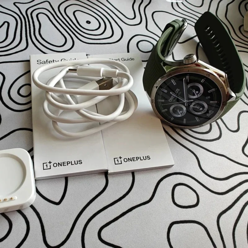 100% �� ��ǰ OnePlus Watch 3 �۷ι� ���� ����Ʈ��ġ 32GB 1.5��ġ AMOLED �����巡�� W5 Wear OS by Google GPS NFC IP68 5ATM