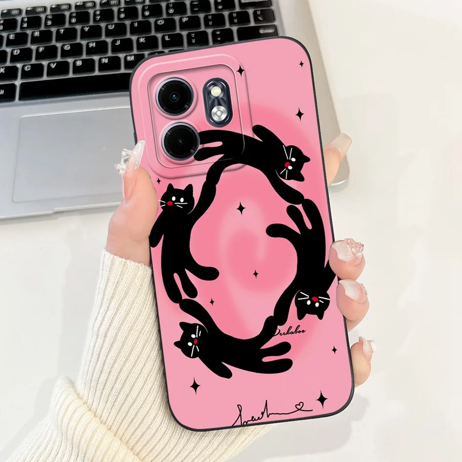 Charming Love Heart Protective Case with Camera Lens Shield