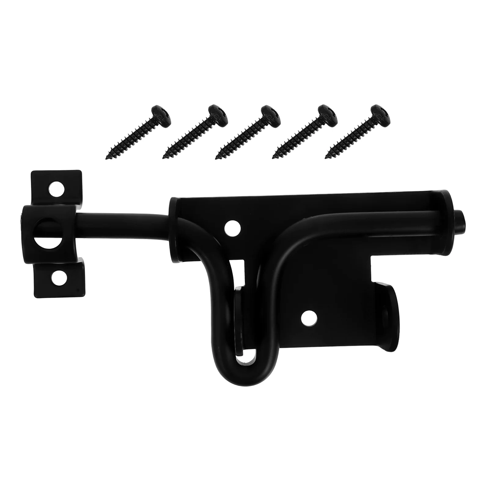 Bolts Fence Door Hinge Combination Gate Latch Lock 1600X720X300CM Outdoor Hardware Black Shed