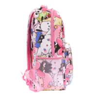 Sanrio Kuromi Hello Kitty Kawaii Backpack Boy Girls School Laptop Bag Shoulders Casual Travel Hiking Camping Lightweight Daypack 4