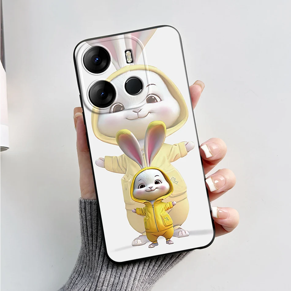 Luxury Marble Soft Silicone Phone Case - Tecno Pop 7 Series
