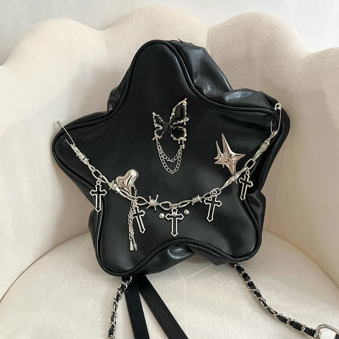 

Сумка кросс-боди Женская из экокожи, модный саквояж на плечо в винтажном стиле, тоут, мессенджер, Y2K