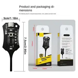 Inductance Tester for Electromagnetic Circuit Boards and Coils (Black)