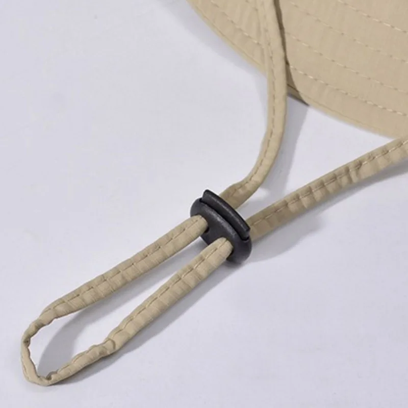 Pălărie de soare pliabilă pentru bărbați, cu protecție UV, respirabilă, pentru drumeții, plajă, vară, Safari, vânzare fierbinte, 1 buc_voghion.com