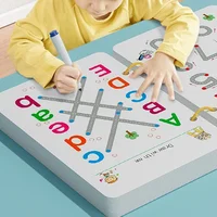 Magic Practice Copybook Magical Tracing Workbook Control Training Book Reusable Children Montessori Drawing Education Books 1