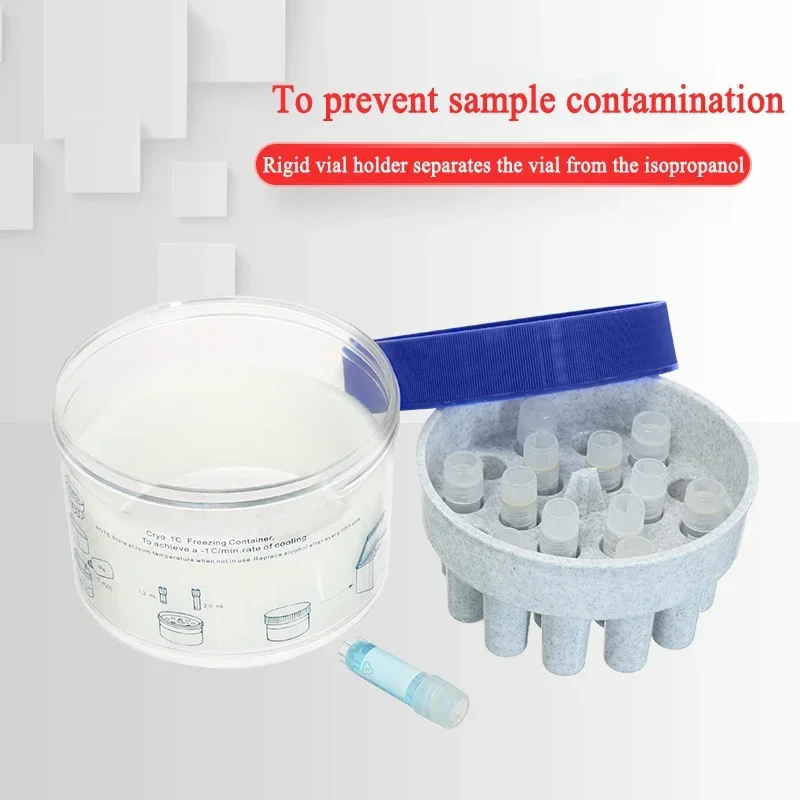 Freezing Container To Achieve A -1℃/min Rate of Cooling for Cell Cryopreservation and Recovery Freezing Box