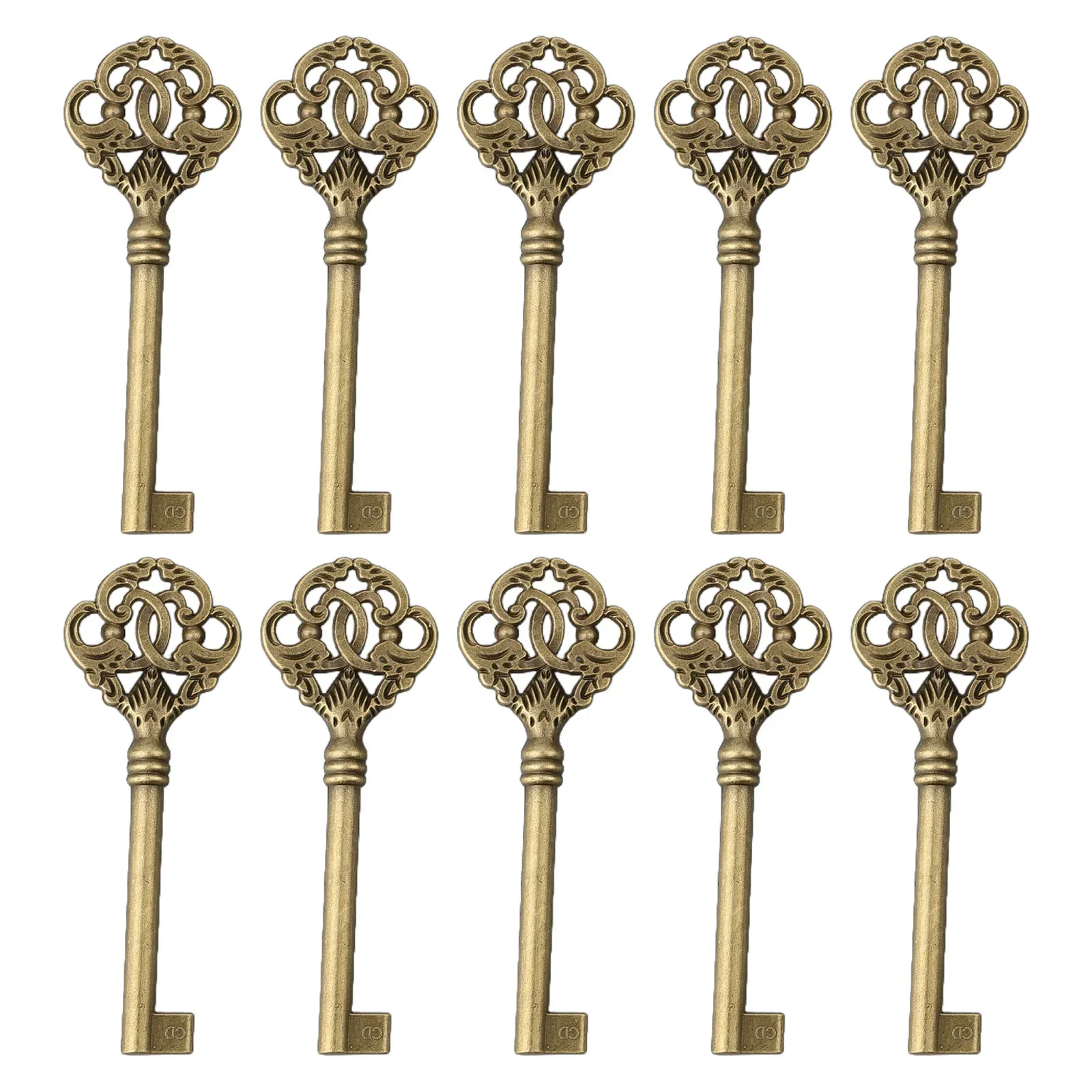 10pcs Key for Antique Furniture furniture decor cover Easy Key Vintage Antique keys Furniture Cabinet old furniture key Vintage Style
