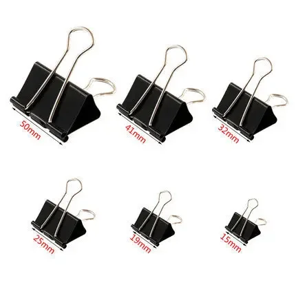 Tail Clip Office Document Folder Clips. 2
