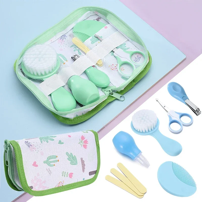 6PCS/Set Baby Care Nursery Care Kit Set Baby Nursery Healthcare and Grooming Kit Health Infant Set New Born Products