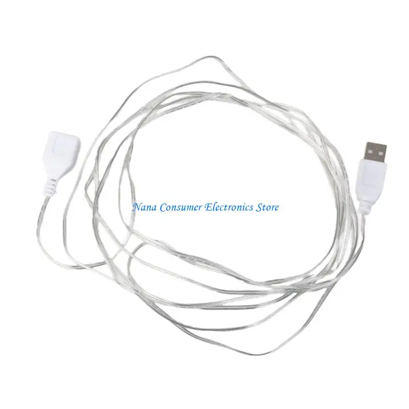 G7NE USB-Verlängerungskabel, Stecker auf Buchse, Verbindungskabel für USB-Lüfter, Deckenventilator, Licht – Detail 1