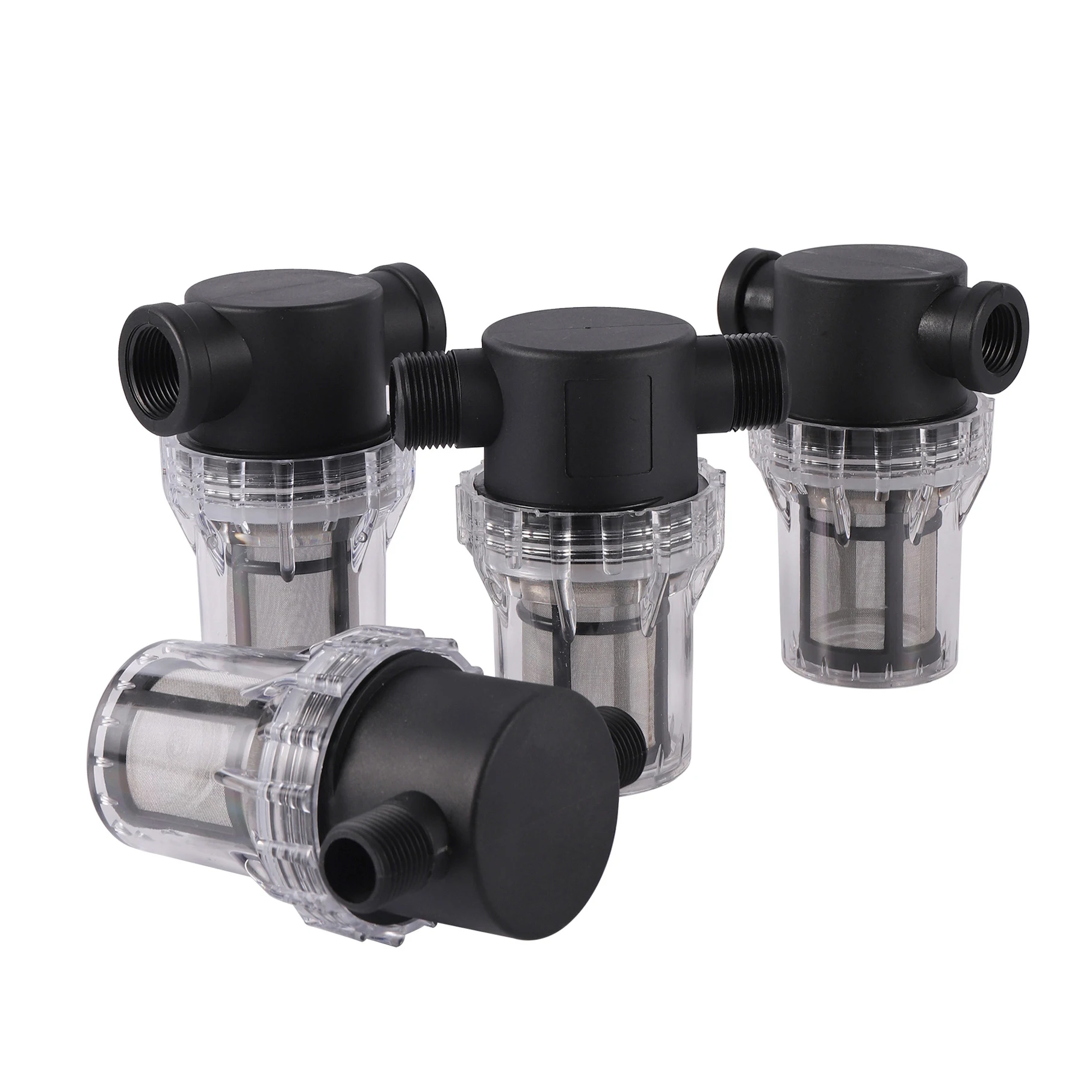 

Garden Irrigation Filter 80 Mesh Stainless Steel Filter Pressure Washer Water Intaker Sediment Inline Filter Accumulation Filter