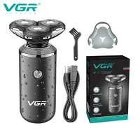 VGR Shaver Electric Razor Professional Shaving Machine Waterproof Beard Trimmer Floating Trimmer Razors for Shaving Men V-317
