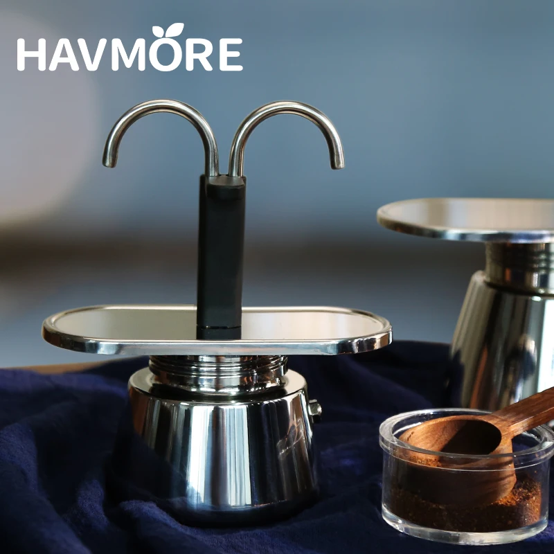 ماكينة اسبريسو فولاذ ربع كوب-هافمور