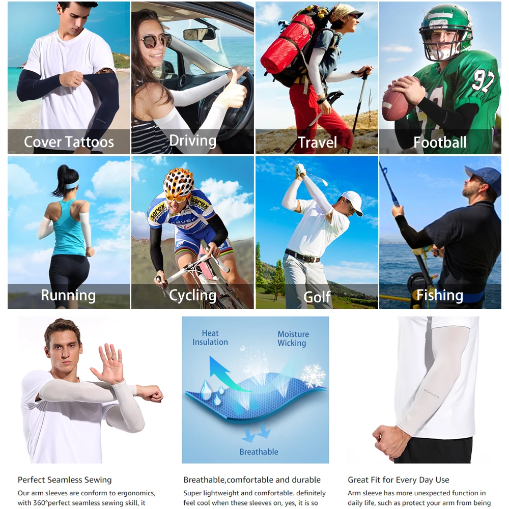 Summer Spider Arm Warmers Sport Arm Sleeves Manga Para Brazo Cycling Running Bike Elbow Sleeve Sunscreen Cuff Tattoo Guard Men 4