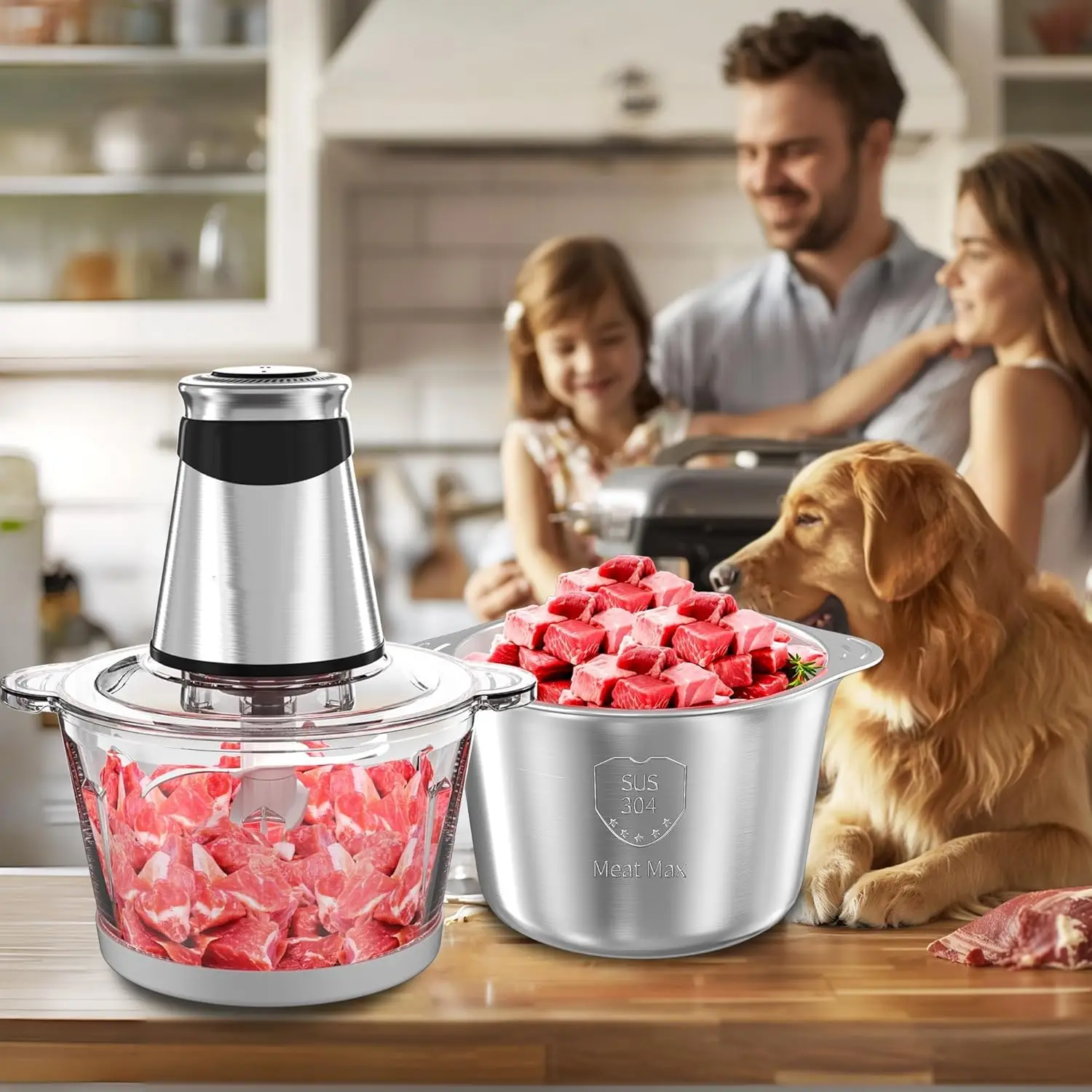 محضر طعام فاخر ٥ لتر ستانلس ستيل