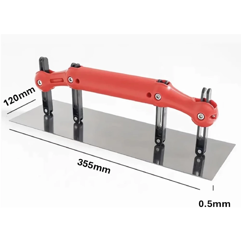 Adjustable Arc shaped Concrete Trowel for Finishing Inner Arc Outer Concrete Trowel for Finishing Fillet Rounded Corners