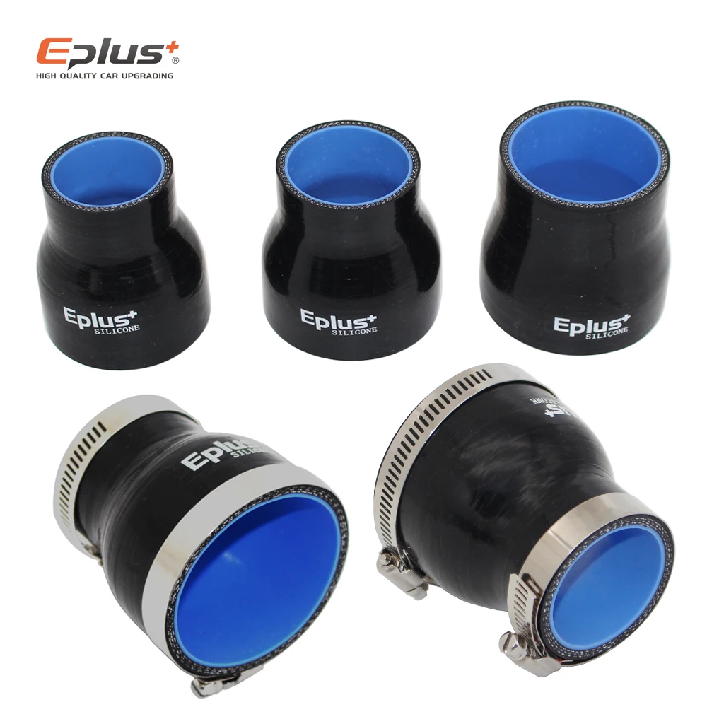 Universal Straight Reducer Silicone Tubing Braided Hose Car Intercooler Turbo Mechanical Plumbing Connecting Multi Size silicone hose silicone hose connector hose end fitting adapter