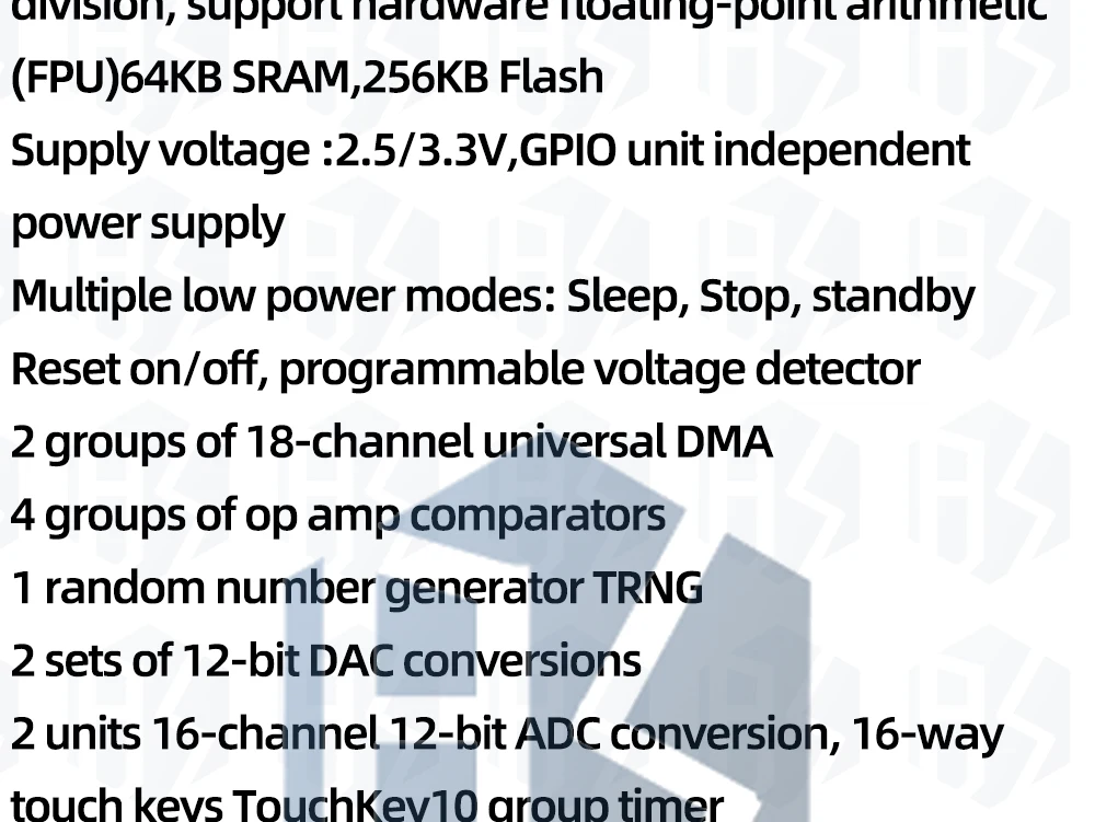 Ch32v307vct6-Entwicklungsplatine RISC-V Kern unterstützung rt-thread onboard 32-Bit-Riscv-Controller unterstützen RT-Threads für Arduino – Detail 3
