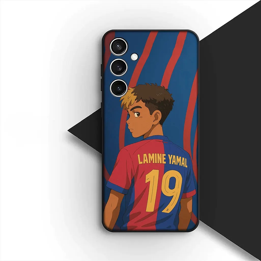 Soft Cover Soccer Number Design Phone Case