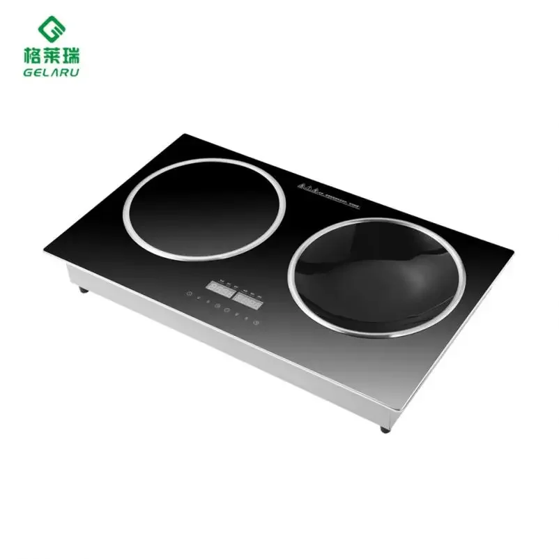 Double Burner Hob Cooktop Kitchen Equipment Induction Cooker energy saving flat plate commercial induction cooker