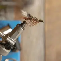 Sharpened Crank Hook Feather Dry Fly Insects Flies Set of 12Pcs 5