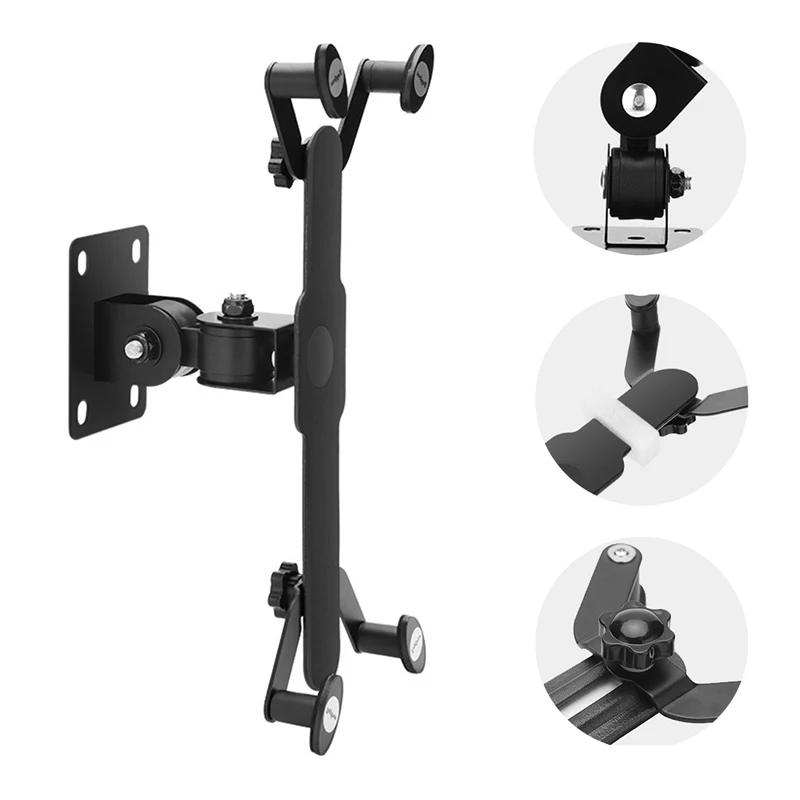 Montagem na Parede Tablet Stand Screen 360 ° Rotating Tablets Suporte do Telefone Suporte Ajustável 713 Tablet Pad