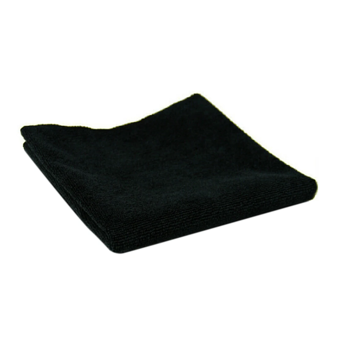 Letaosk 10 Stks/set Black Microfiber Doek Handdoek Rag Voor Wassen Cleaning Drogen Polijsten Detaillering Venster Scherm 30x30cm