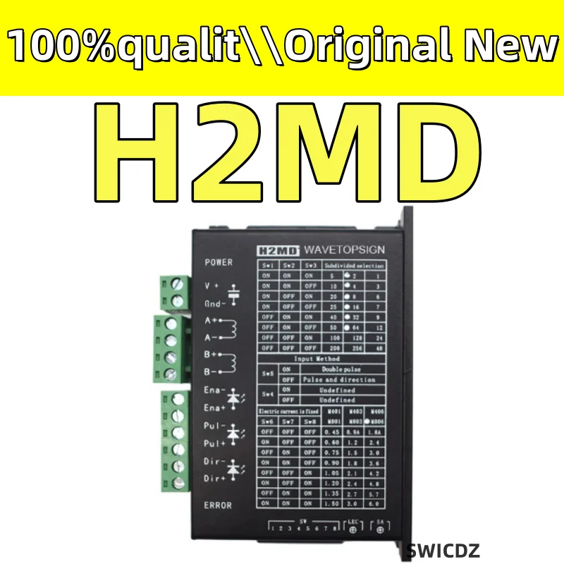 thumbnail image 2 of Leadshine Hbs1108s Driver 70~130VAC 8A AC Hybrid Servo Drive NEMA 34 Closed Loop Stepper Motor 8 0nm Cnc Control Package Stepper Servo Motor Set 2 of 14
