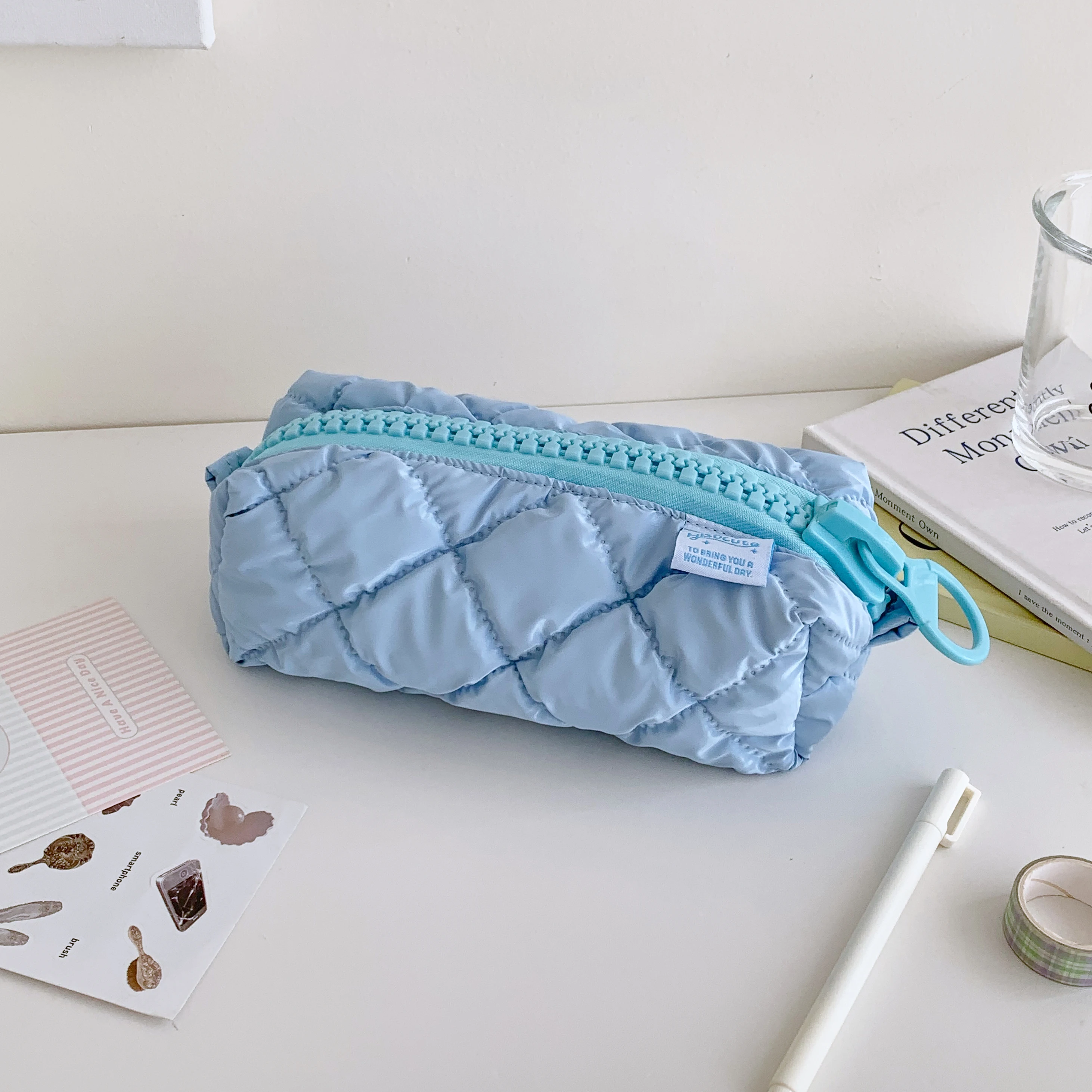 لينة اللحف كبير سستة مقلمة حقيبة تخزين القرطاسية ا...