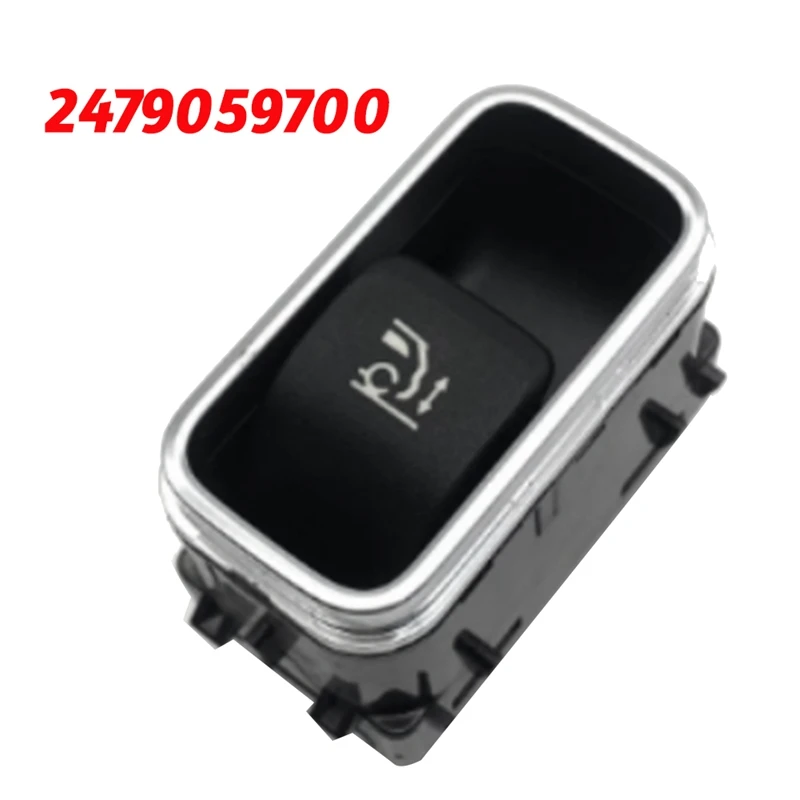 2479059700 자동차 트렁크 바디 리프트 스위치, 블랙 ABS, 메르세데스 벤츠 GLE W167 2020-2024 AMG 테일게이트 바디 리프트 단추, 1 개