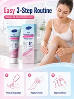 Crème dépilatoire pour le corps, crème dépilatoire douce, hydratante, pour une peau lisse, soin pour femmes et hommes, jambes, bras, aisselles, usage quotidien. 5