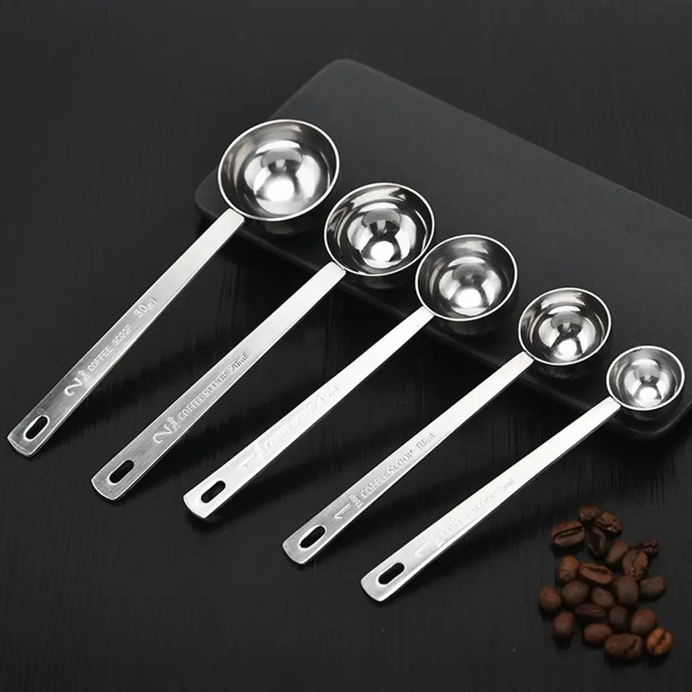 Stainless Steel Measuring Spoon Coffee Scoop