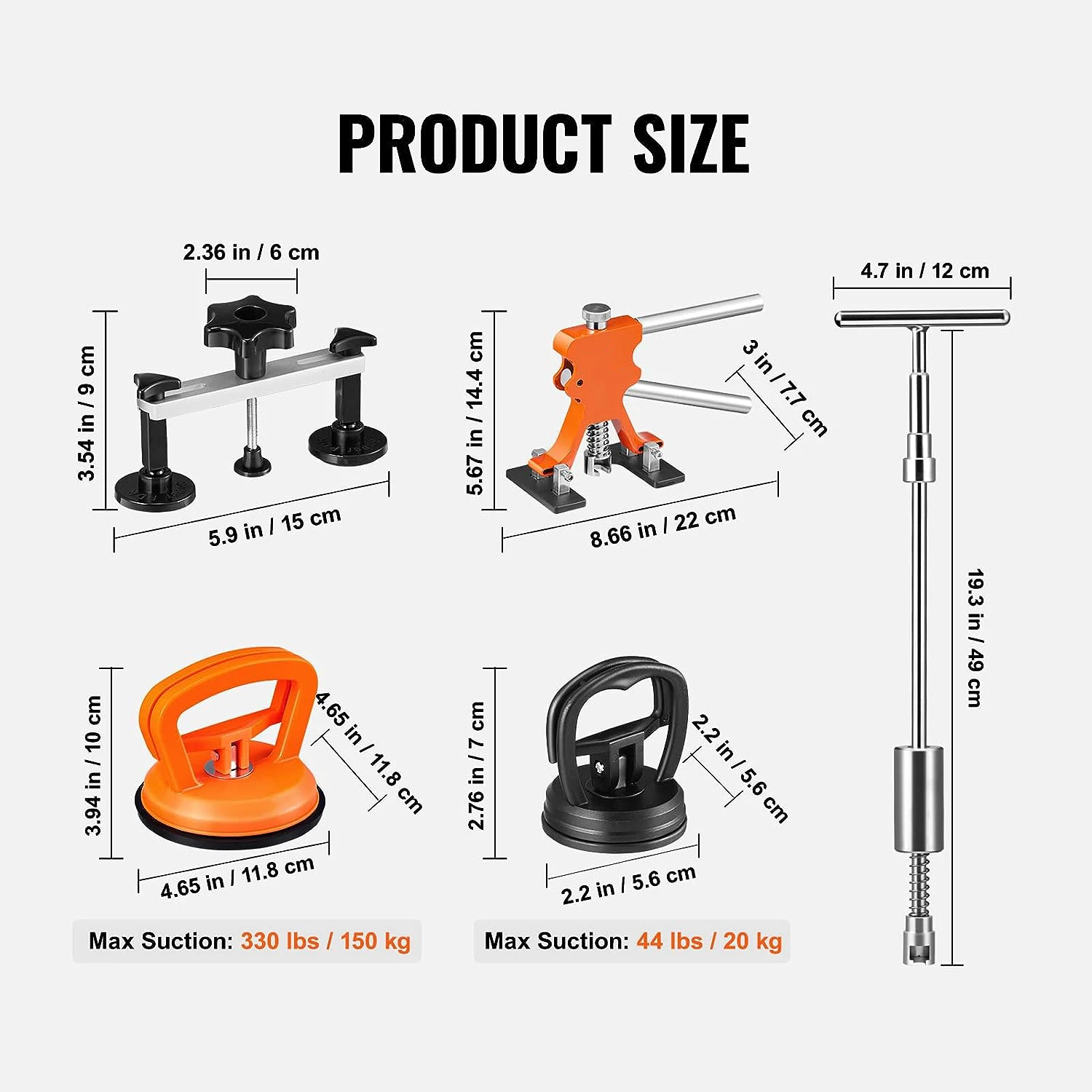 Dent Repair Kit Car Repair Tool Super PDR Tools Paintless Dent Repair Kit Car Dent Removal Car Repair DIY Hail Tools