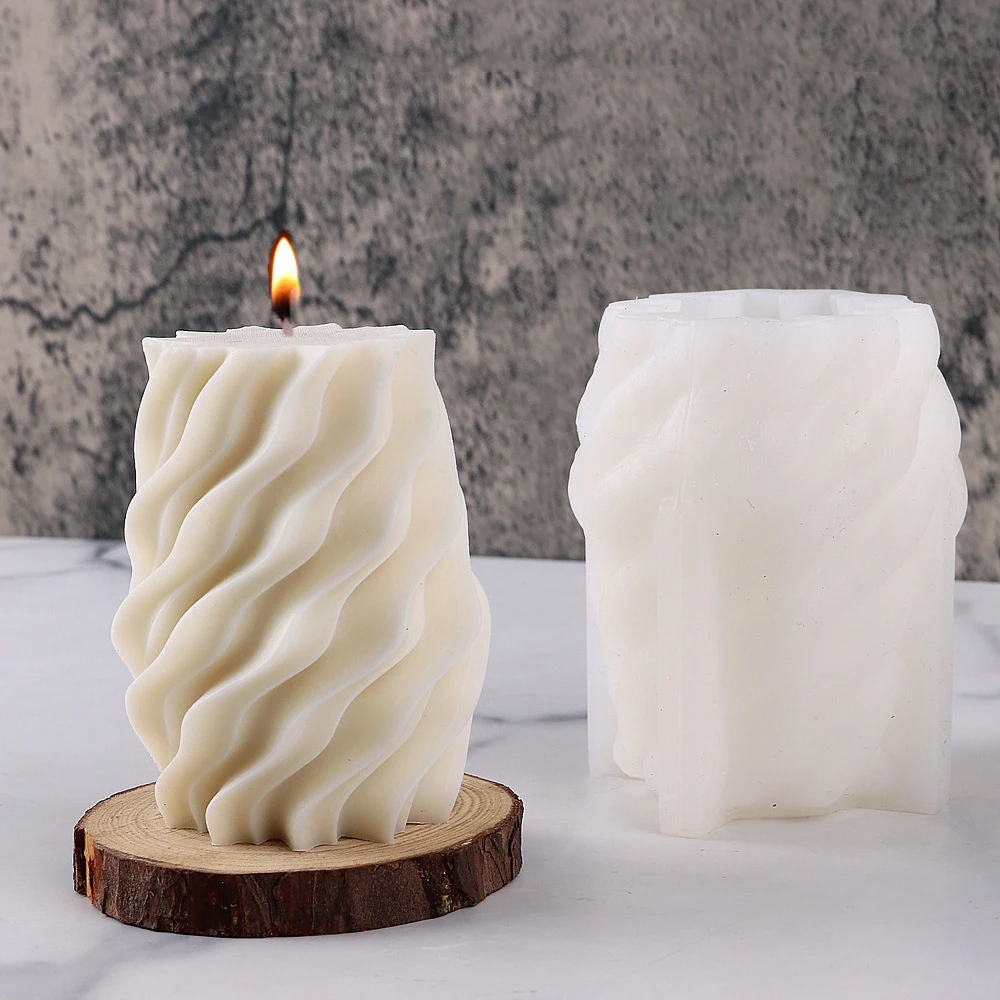 Peinture Pour Bougie Moule Bougie Silicone Candle Mold 3D Moules Pour Bougies Cylindrique Forme Moulle A Bougies Silicone Feuilles Moules A Bougie Faits A Main Pour Bougies Parfumees Savons Gelee 73230971 Moule