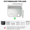 10 Sizes Set Solid Colorful Barber Hair Clipper Guards Comb Metal Hook Hair Trimmer Replacement Limit Comb Barber Shop Tools 2