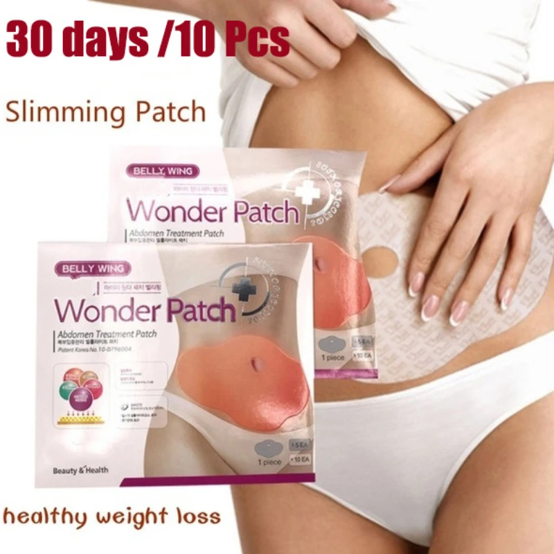 10Pcs Mymi Wonder Patch Quick Slimming Patch Belly Slim Patch Abdomen