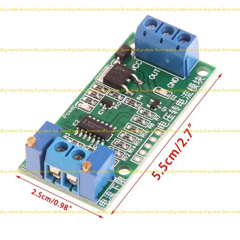 【Be worth】 R1WD to Current 0-5V to 4-20mA Linear Conversion,0-5V to 4-20mA Converter Linear Current Conversion Module.