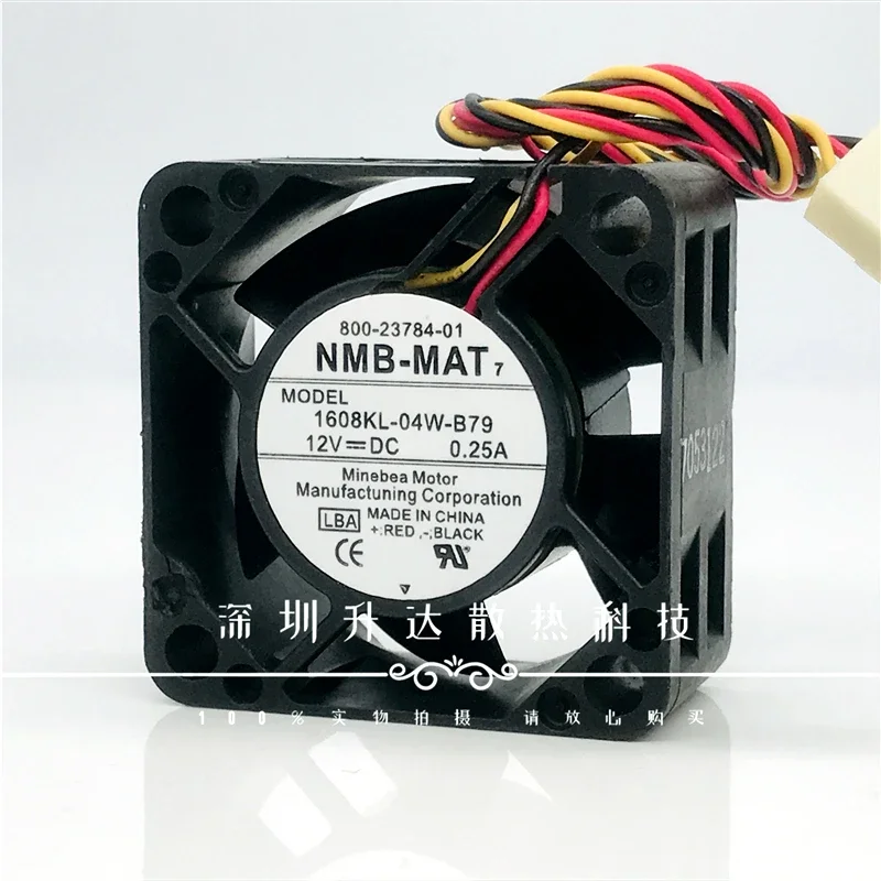 Вентилятор охлаждения маршрутизатора Cisco NMB meipeiya 1608KL-04W-B79 12 В 0,25