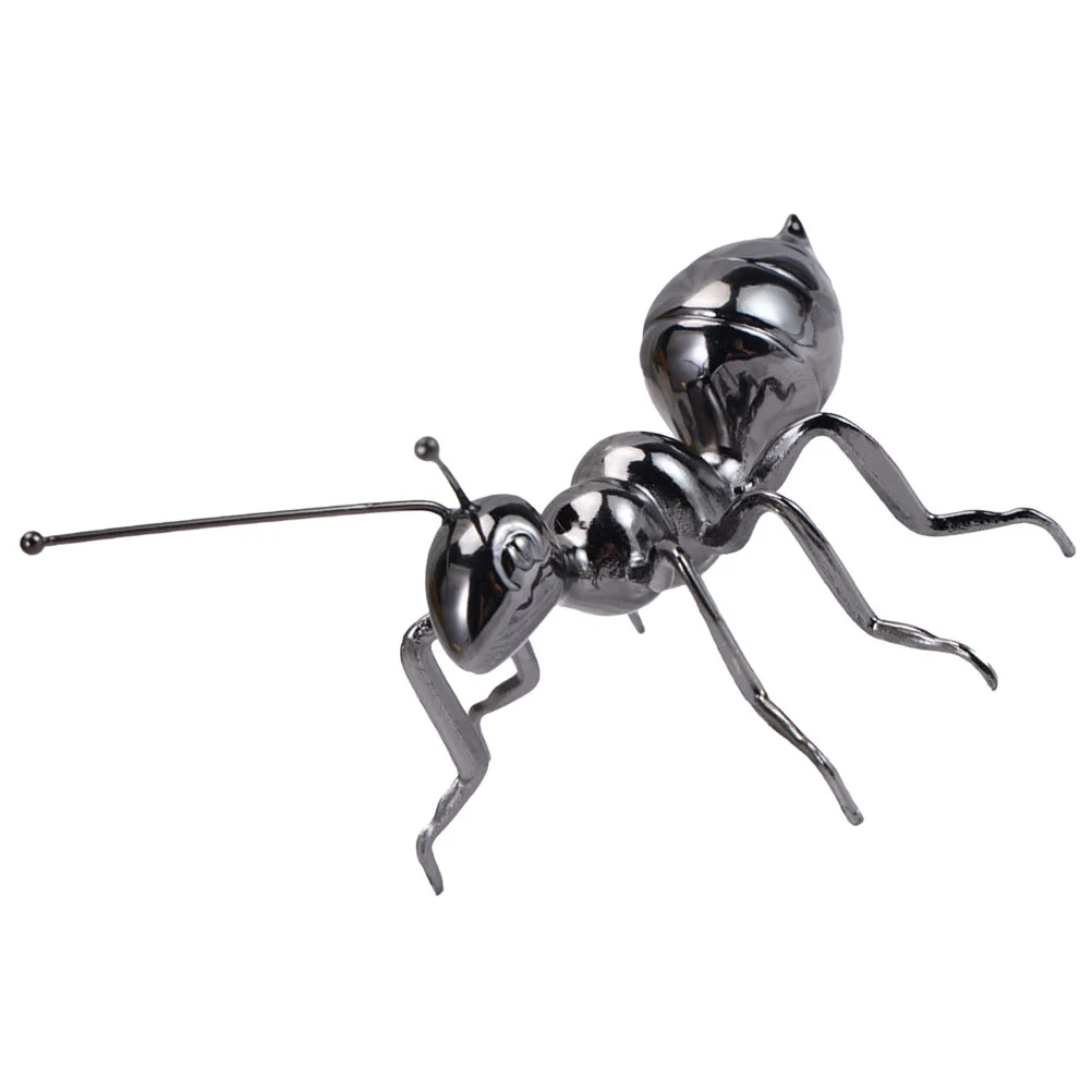 

Cuidado Del Interior Vehã­culo Metal Ant Statue Figurines Animal Desktop Decoration