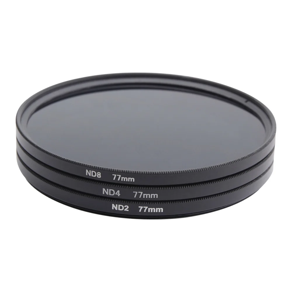 ND2/4/8/16/32 Filter For Canon Nikon Sony 37/40.5/43/46/49mm 52mm 55mm 58mm 62mm 67mm 72mm 77mm Neutral Density DSLR Camera Bag 2
