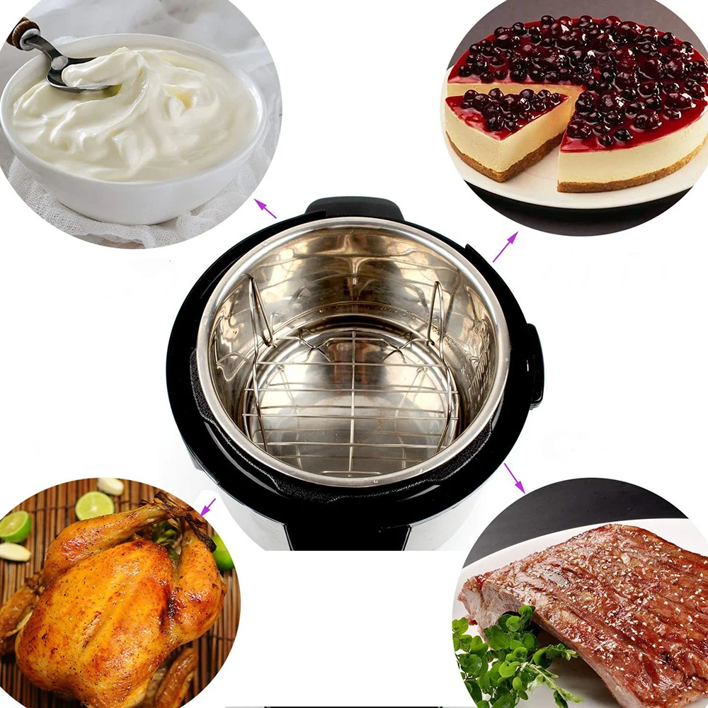 Air Fryer Accessories Durable Best Seller Efficient Cooking Durable Cooking  Accessories Popular Stainless Steel Cooking Rack - AliExpress