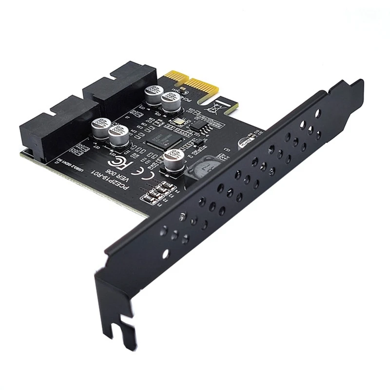 Adattatore USB 3.2 Pci Express Pci E a 7 porte scheda adattatore di espansione USB3 Gen1 scheda Pci-E Extender Pci Express  7