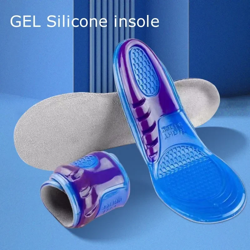 Shoe Insoles GEL Silicone Orthotic Arch Support Anti-slip For Man Women