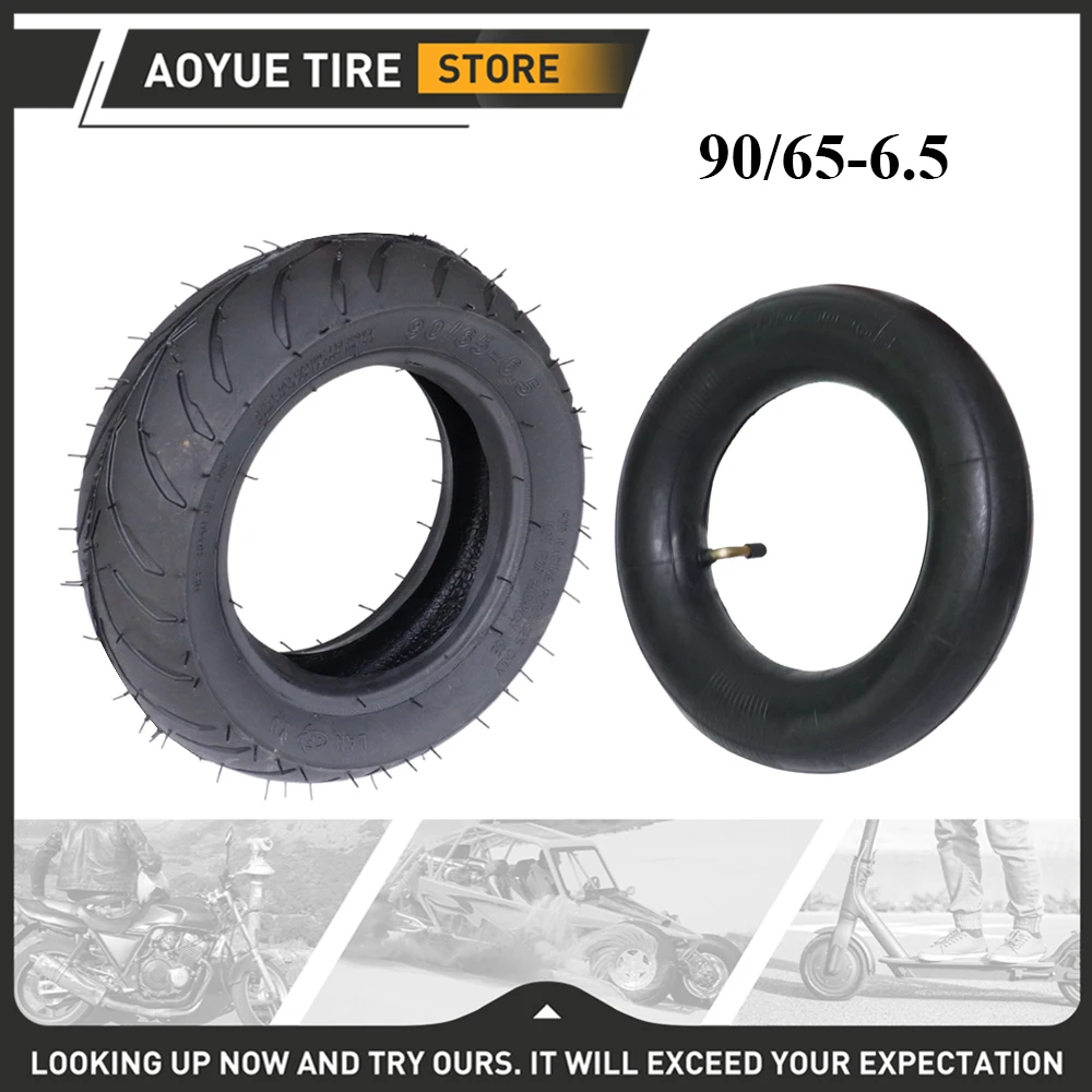 

11Inch 90/65-6.5 Pneumatic Tire With inner Tube for Mini Pocket Bike Electric Scooter Dualtron Ultra FOR 49cc Cross-country TIRE
