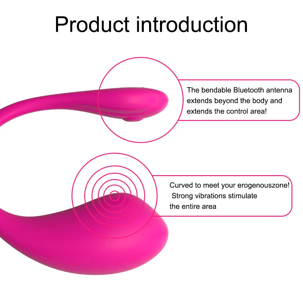 Wholesale Sexy Toys Bluetooth G Spot Dildo Vibrator for Women APP Remote Control Wear Vibrating Egg Clit Female Panties Sex Toys for Adult S8b66bfe054084f84a512b9c40d1cf86b9