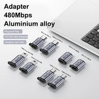 USB Type C Female To Micro USB Male Adapter Connector 8 Pin 18W/12W Fast Charging Micro USB Charger Adapter for Tablet Laptop PC - Image 2