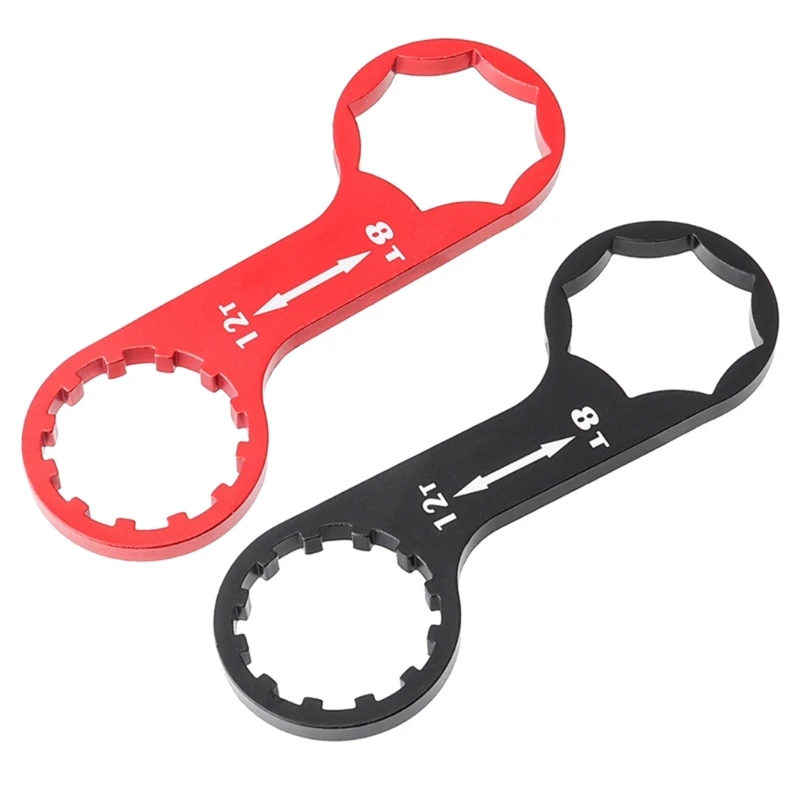 

Double Head Front Fork Caps Wrench Bike Front Fork Caps Bike Fork Repair Tools Dropship